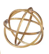 6"D Gold Orb