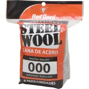 #0000 Red Devil Steel Wool 8 Pack 321