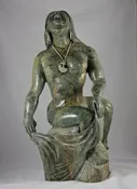 Bathing Woman by Kellipalik Qimirpik