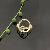 PET 1090 YG R - Blue Topaz