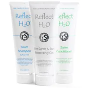 Swimmer's Shampoo, Swimming Conditioner and Pre-Swimming & Sun Protecting Gel