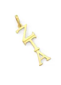 14k Gold Zeta Tau Alpha Lavaliere
