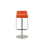 Aspen Stainless Steel Adjustable Barstool (ORANGE)