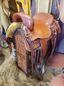 Saddle - Cutter with Handcut Border