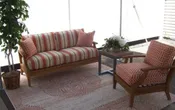 Teak Sofa, Chair and End Table