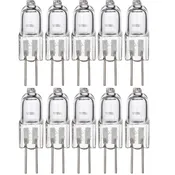 10/20 PCS 20W Light Bulb Halogen Lighting 2 Pin, 240LM G4 Warm White 12V Light Bulb Replacement for Under Cabinet Puck Light Chandeliers Track Lighting