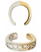 DIAMOND REVERSIBLE EAR CUFF | 14k gold
