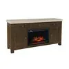 2572-FP63 Fireplace TV Stand