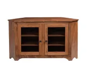 Amish made Woodlands Corner Console – Customizable console