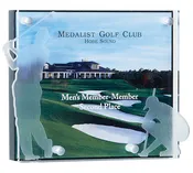 Acrylic Golf Figure Pairs