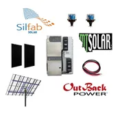 12.87kW DIY Off Grid Solar System Kit with Top of Pole Solar Racking System