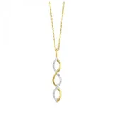 10K YG Diamond Pendant PD11116-1YSC