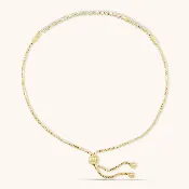 14K Bolo Diamond Bracelet