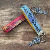 “Wristlets” Key Loops – Nosework / Scent Work Themed