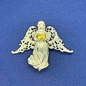 Angel Lace Wings with Butterfly Pin