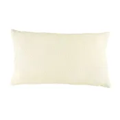 Chevron Lumbar Alpaca Wool Pillow | Woven in Peru | Stick & Ball