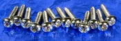 12  2.1mm X 10mm Nickel Tuning Machine Screws For Gretsch Electromatic, #TMSG