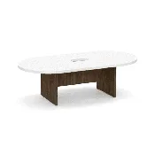 Panel Base Racetrack Conference Table