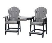 Adirondack Counter Settee