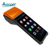 5.99 Inch Android POS System Handheld Ultra-Thin POS Terminal with 58mm Thermal Printer Scanner NFC Camera and Speaker