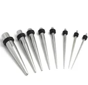 (14G - 0G) Stainless Steel 8 Piece Stretching Kit