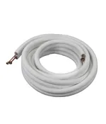 1/4″ LL x 3/8″ SL Mini Split Refrigerant Line Set w/ Flare Nuts 1/2″ Insulation (25′) B143812025F