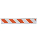 A-Frame Plastic Rail - 6FT - Double-Faced Hi-Intensity Reflectivity