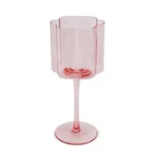 11.5oz Flower Wine Glass - Flamingo Island