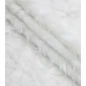 AMERICAN COVER DESIGN BUNNY RABBIT FUR WHITE 5X7