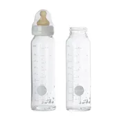 2pack Large Baby Glass Bottles