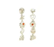 carnelian shape earring | One-of-a-Kind | Margaret Ellis Jewelry