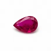0.75ct Natural Ruby Pear Shape