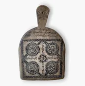calligraphy on wood board