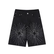 Rhinestone Monogram Jorts