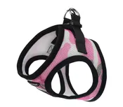 Bark Appeal Step In  Mesh Harness - Pink Camo