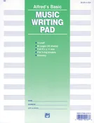 Alfred's Basic Music Writing Pad