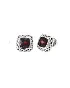 Andrea Candela Garnet Earrings