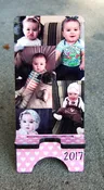 Personalized Small  Phone Stand for Smartphones, Perfect desk accessory that you
