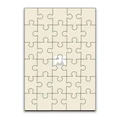 10x7 Vertical Puzzle -30pc