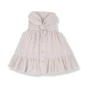 1 More In The Family - Collared Tank Dress - Rose Stripe
