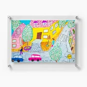 14" x 19" Easy Change Float Frame + Magnets for 11" x 17" Art