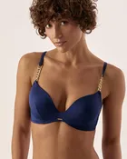 Ajour Villarica Padded Bikini Top - Sapphire