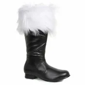1″ Heel Santa Boot with Fur