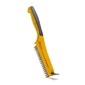 EXIMO Wire Brush with Scraper