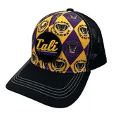 CALI Strong Black Mamba Tactical Trucker Hat Morale Patch