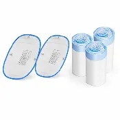 Cumrige E Self-Cleaning Litter Box Starter Kit – Includes M5/E Waterproof Litter Pads & Stretchable Cat Litter Liners