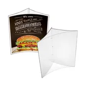 Countertop Poster Display "Concave"