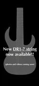 Esoterik Guitars — DR1-7 string (black)