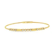 14K Yellow Gold Diamond Bracelet