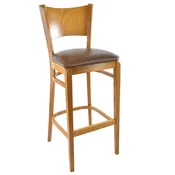 Emery Upholstered Bar Stool — Beechwood Mountain